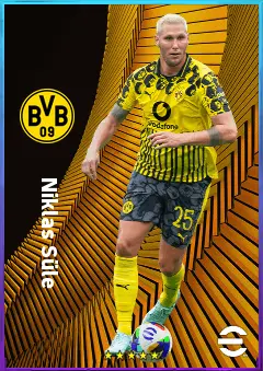 Niklas Süle eFootball 2026 player card, 81 OVR CB