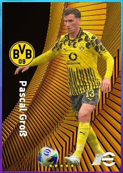 Pascal Groß eFootball 2026 player card, 81 OVR CMF