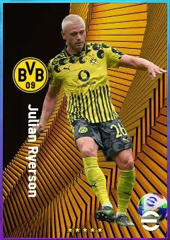 Julian Ryerson eFootball 2026 player card, 81 OVR RB