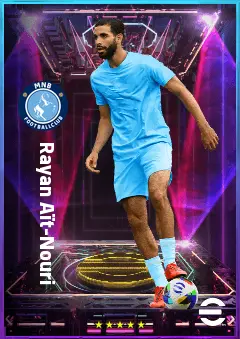 Rayan Aït-Nouri eFootball 2026 player card, 81 OVR LB