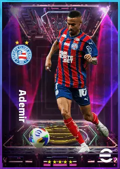 Ademir eFootball 2026 player card, 79 OVR LWF