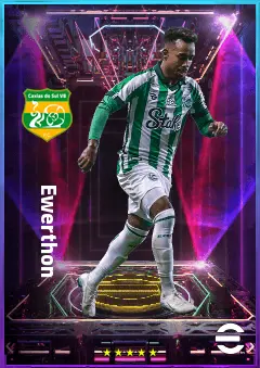 Ewerthon eFootball 2026 player card, 78 OVR RB