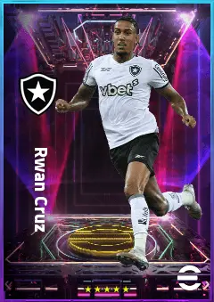 Rwan Cruz eFootball 2026 player card, 78 OVR CF