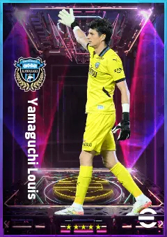 Yamaguchi Louis eFootball 2026 player card, 75 OVR GK