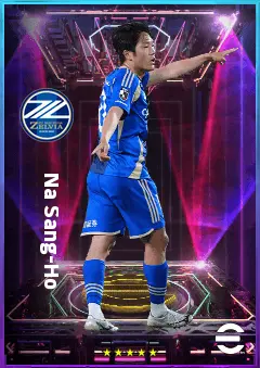 Na Sang-Ho eFootball 2026 player card, 76 OVR RWF