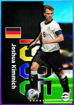 Joshua Kimmich eFootball 2026 player card, 84 OVR DMF
