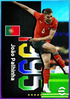 João Palhinha eFootball 2026 player card, 82 OVR DMF