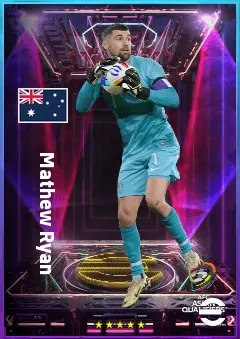 Mathew Ryan eFootball 2026 player card, 82 OVR GK