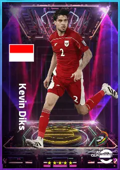 Kevin Diks eFootball 2026 player card, 82 OVR CB