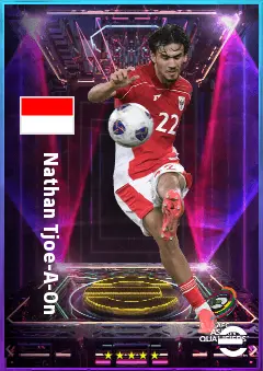 Nathan Tjoe-A-On eFootball 2026 player card, 79 OVR CMF