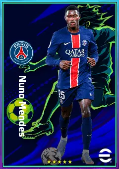 Nuno Mendes eFootball 2026 player card, 79 OVR LB