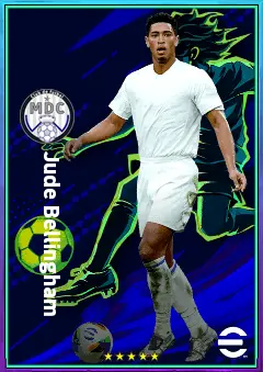 Jude Bellingham eFootball 2026 player card, 84 OVR AMF