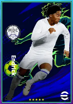 Endrick eFootball 2026 player card, 76 OVR CF