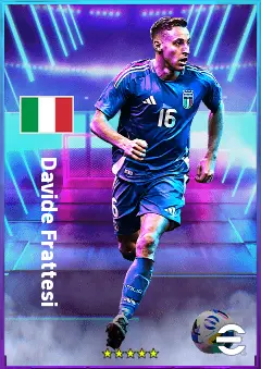 Davide Frattesi eFootball 2026 player card, 82 OVR CMF
