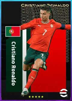 Cristiano Ronaldo eFootball 2026 player card, 83 OVR CF