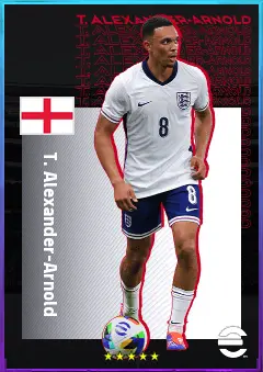 T. Alexander-Arnold eFootball 2026 player card, 84 OVR RB