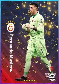 Fernando Muslera eFootball 2026 player card, 82 OVR GK