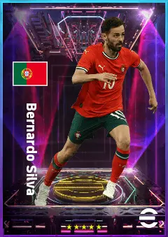 Bernardo Silva eFootball 2026 player card, 84 OVR AMF