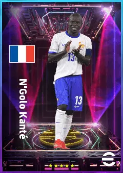 N'Golo Kanté eFootball 2026 player card, 82 OVR DMF