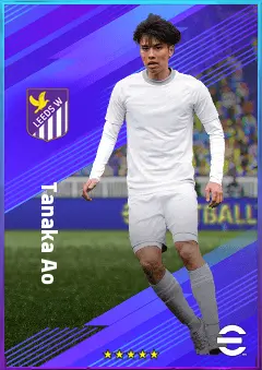 Tanaka Ao eFootball 2026 player card, 80 OVR DMF
