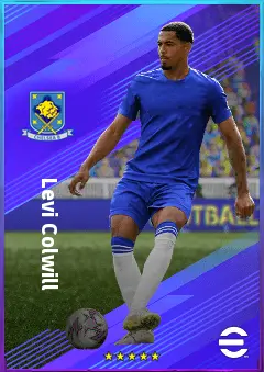 Levi Colwill eFootball 2026 player card, 83 OVR CB