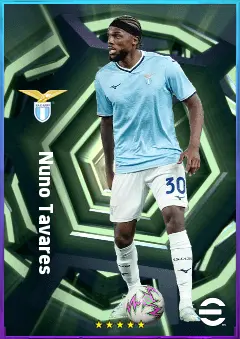 Nuno Tavares eFootball 2026 player card, 81 OVR LB