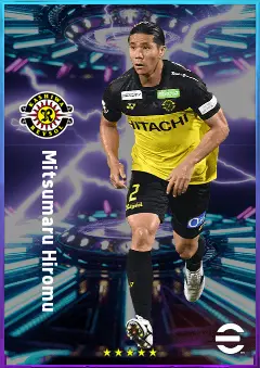 Mitsumaru Hiromu eFootball 2026 player card, 77 OVR LB