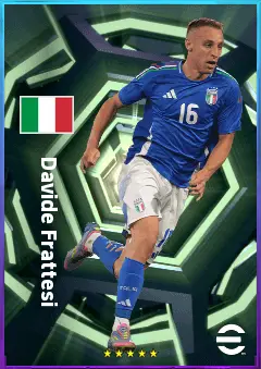 Davide Frattesi eFootball 2026 player card, 81 OVR CMF