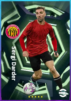 Sergi Darder eFootball 2026 player card, 80 OVR CMF