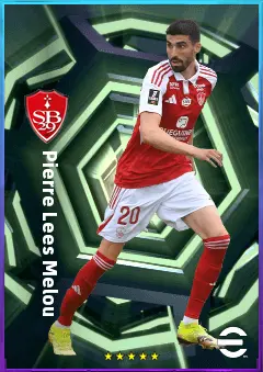 Pierre Lees Melou eFootball 2026 player card, 80 OVR DMF