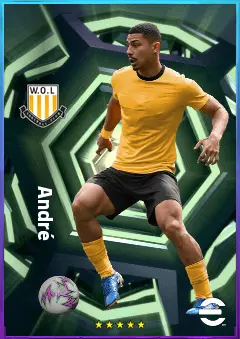 André eFootball 2026 player card, 82 OVR DMF