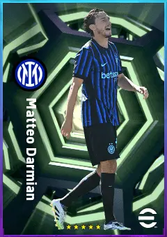 Matteo Darmian eFootball 2026 player card, 80 OVR RB