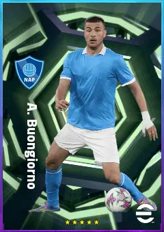 A. Buongiorno eFootball 2026 player card, 82 OVR CB