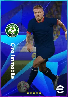 Ciro Immobile eFootball 2026 player card, 81 OVR CF