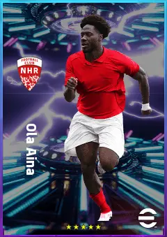 Ola Aina eFootball 2026 player card, 81 OVR RB