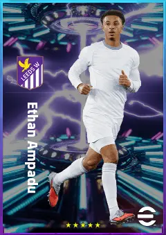 Ethan Ampadu eFootball 2026 player card, 79 OVR DMF
