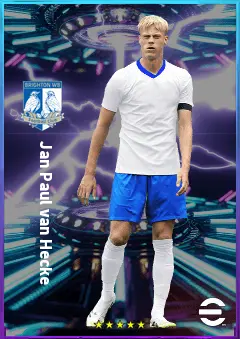 Jan Paul van Hecke eFootball 2026 player card, 81 OVR CB