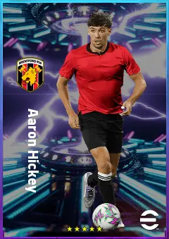 Aaron Hickey eFootball 2026 player card, 79 OVR RB