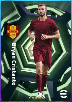 Bryan Cristante eFootball 2026 player card, 80 OVR DMF