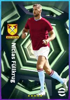 Niclas Füllkrug eFootball 2026 player card, 80 OVR CF