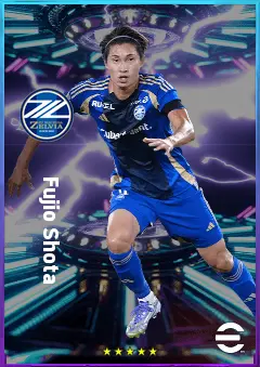 Fujio Shota eFootball 2026 player card, 77 OVR SS