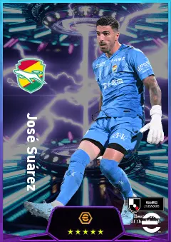 José Suárez eFootball 2026 player card, 78 OVR GK