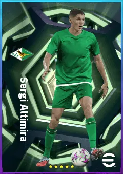 Sergi Altimira eFootball 2026 player card, 80 OVR DMF