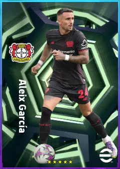 Aleix García eFootball 2026 player card, 82 OVR CMF
