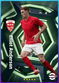 Elliot Anderson eFootball 2026 player card, 81 OVR CMF