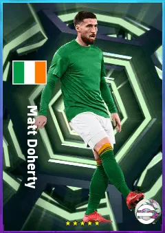 Matt Doherty eFootball 2026 player card, 79 OVR RB