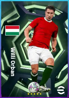 Willi Orban eFootball 2026 player card, 82 OVR CB