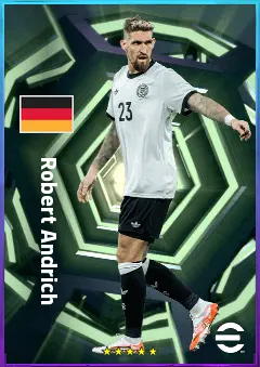 Robert Andrich eFootball 2026 player card, 82 OVR DMF