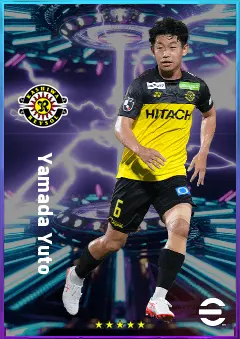 Yamada Yuto eFootball 2026 player card, 78 OVR CMF