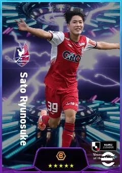 Sato Ryunosuke eFootball 2026 player card, 78 OVR LMF